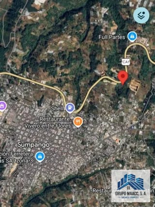 VENTA TERRENO PARA DESARROLLO KM 41 RUTA SUMPANGO — Terreno en Venta en Sumpango, Sacatepéquez — miniatura 2 de 6