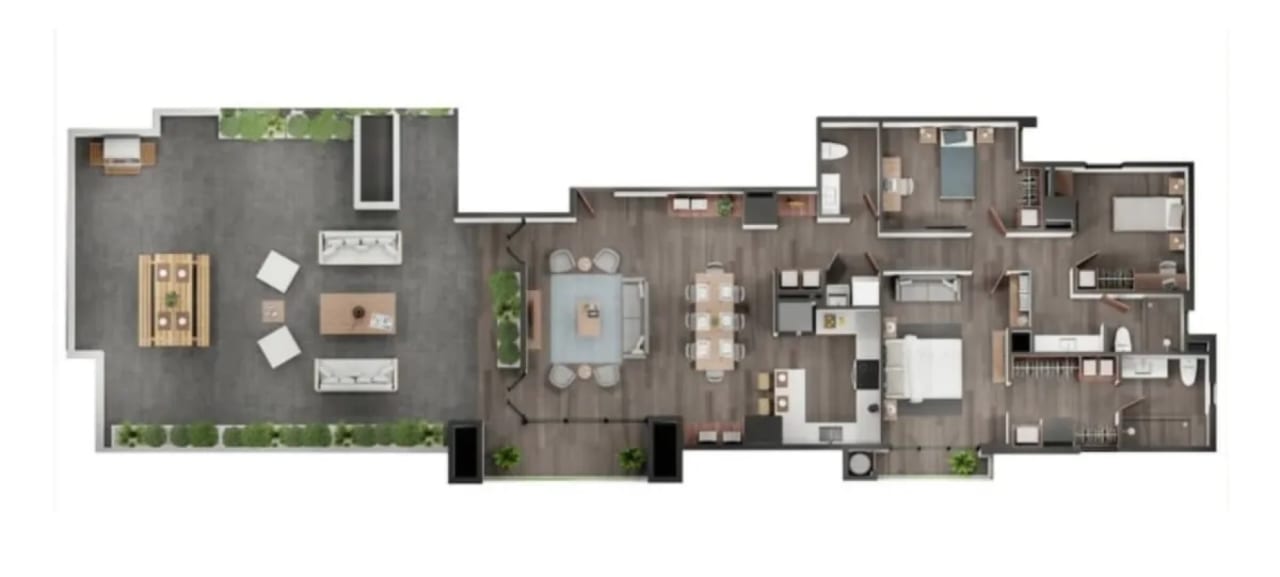Venta de Penthouse Parque 10 - Zona 10 — Apartamento en Venta en Parque 10, Zona 10, Guatemala, Ciudad — foto 2 de 6