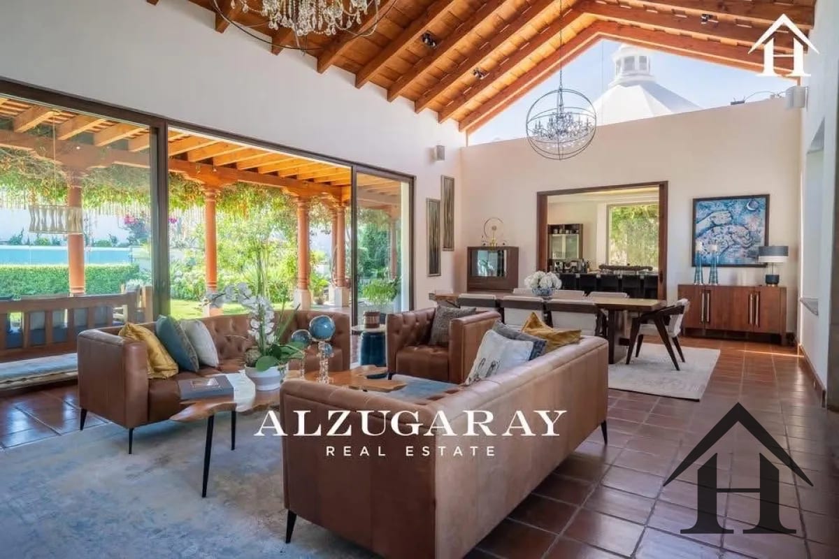 casa de 1 nivel con piscina  / amueblada / condominio Antigua — Casa en Venta en Antigua, Sacatepéquez — foto 10 de 11