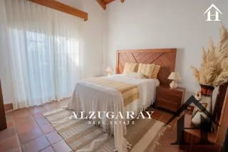 casa de 1 nivel con piscina  / amueblada / condominio Antigua — Casa en Venta en Antigua, Sacatepéquez — miniatura 2 de 11