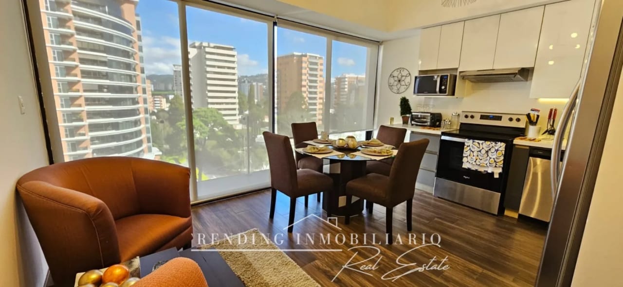 Apartamento en venta zona 10 Edificio Casa Clara de una habitación 50 m² + un parqueo — Apartamento en Venta en Casa Clara, Zona 10, Guatemala, Ciudad — foto 12 de 16
