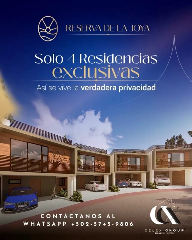 📍 Exclusivo proyecto de 4 casas en Km 24 Carretera a El Salvador, La Joya — Casa en Venta en km 21-25, Carretera a El Salvador, Guatemala, Ciudad — foto 1 de 10