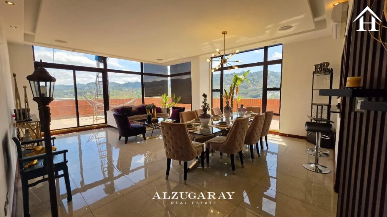 PENTHOUSE C/ TERRAZA AMPLIA 3 HAB. / VISTA HERMOSA I Z.15 — Apartamento en Alquiler en Zona 15, Guatemala, Ciudad — foto 2 de 10