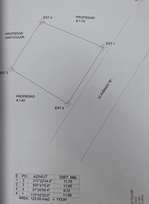 TERRENO EN VENTA ZONA 1 — Terreno en Venta en Zona 1, Guatemala, Ciudad — foto 5 de 5