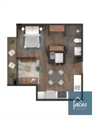 Apartamento en venta Modelo 4 CASA TAURE Zona 10 (D) — Apartamento en Venta en Zona 10, Guatemala, Ciudad — miniatura 6 de 7