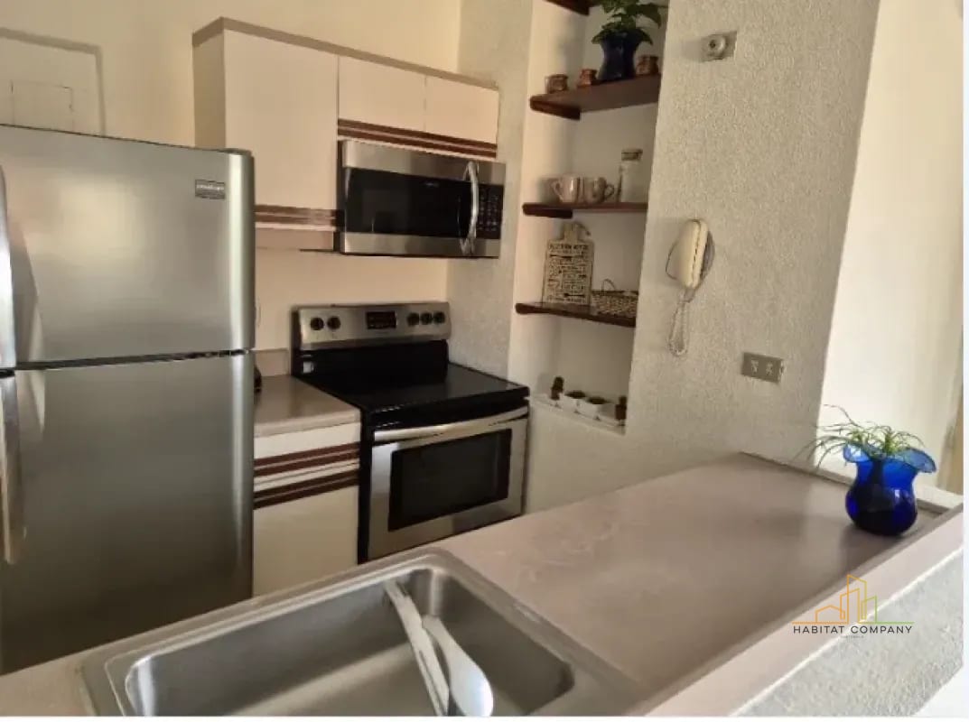 APARTAMENTO AMUEBLADO EN RENTA ZONA 14- CERCANO A LA AVENIDA A LAS AMERICAS- 2dorm/1 parqueo — Apartamento en Alquiler en Villalbosque, Zona 14, Guatemala, Ciudad — foto 5 de 5