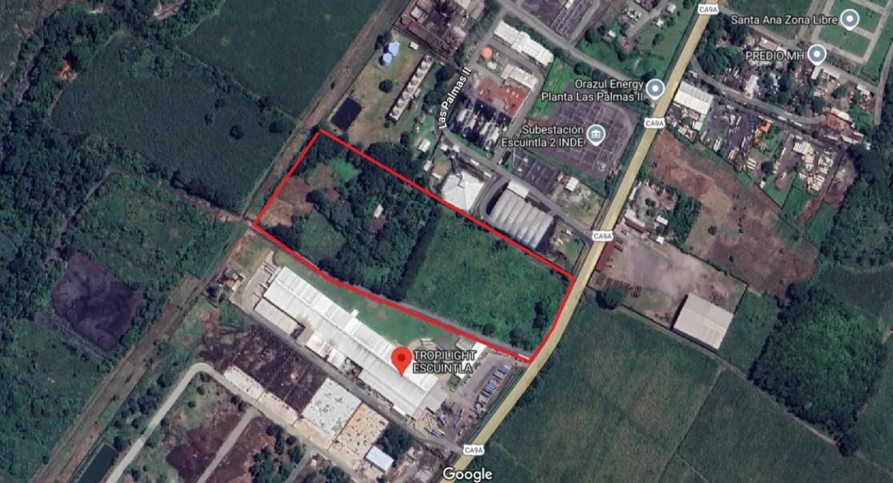 Terreno en venta Ruta Vieja al Puerto km 62 Masagua con 8 manzanas de extensión — Terreno en Venta en Masagua, Escuintla — foto 2 de 3