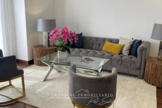 Apartamento en renta zona 16 edificio Ramblas de Cayalá amueblado 2 habitaciones + 2 parqueos — Apartamento en Alquiler en Ramblas de Cayalá, Zona 16, Guatemala, Ciudad — miniatura 4 de 10