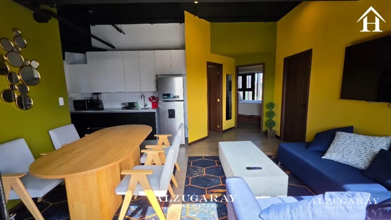 APTO. AMUEBLADO C/ VISTA 2 HAB. / EDIFICIO EN ZONA 4 — Apartamento en Alquiler en Zona 4, Guatemala, Ciudad — foto 8 de 8
