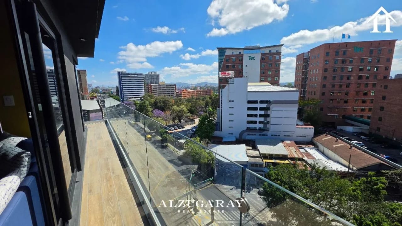 APTO. AMUEBLADO C/ VISTA 2 HAB. / EDIFICIO EN ZONA 4 — Apartamento en Alquiler en Zona 4, Guatemala, Ciudad — foto 6 de 8