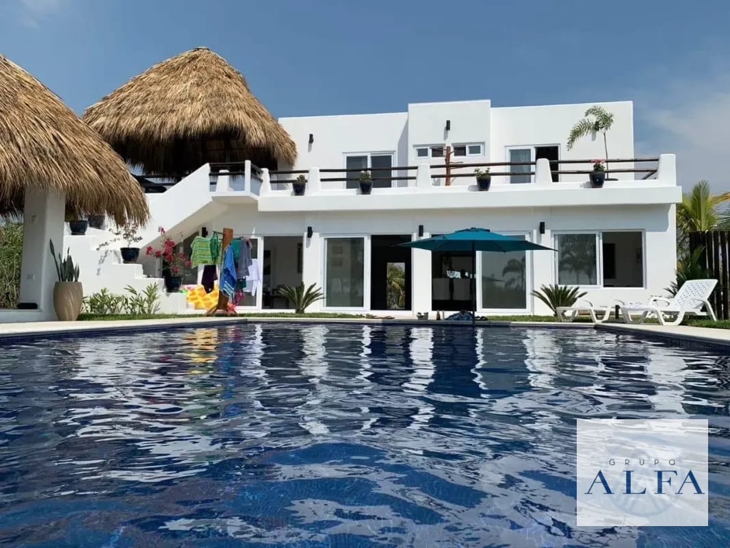 CASA EN RENTA PALMERAS DE MONTERRICO — Casa vacacional en Alquiler en Monterrico, Santa Rosa — foto 12 de 16