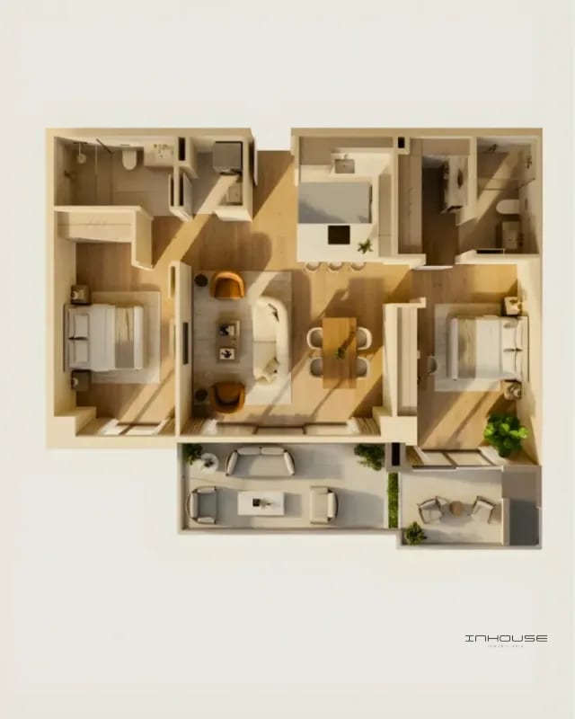 APARTAMENTO EN VENTA, SANTA ROSALIA ZONA 16 EN PLANOS — Apartamento en Venta en Zona 16, Guatemala, Ciudad — foto 2 de 11