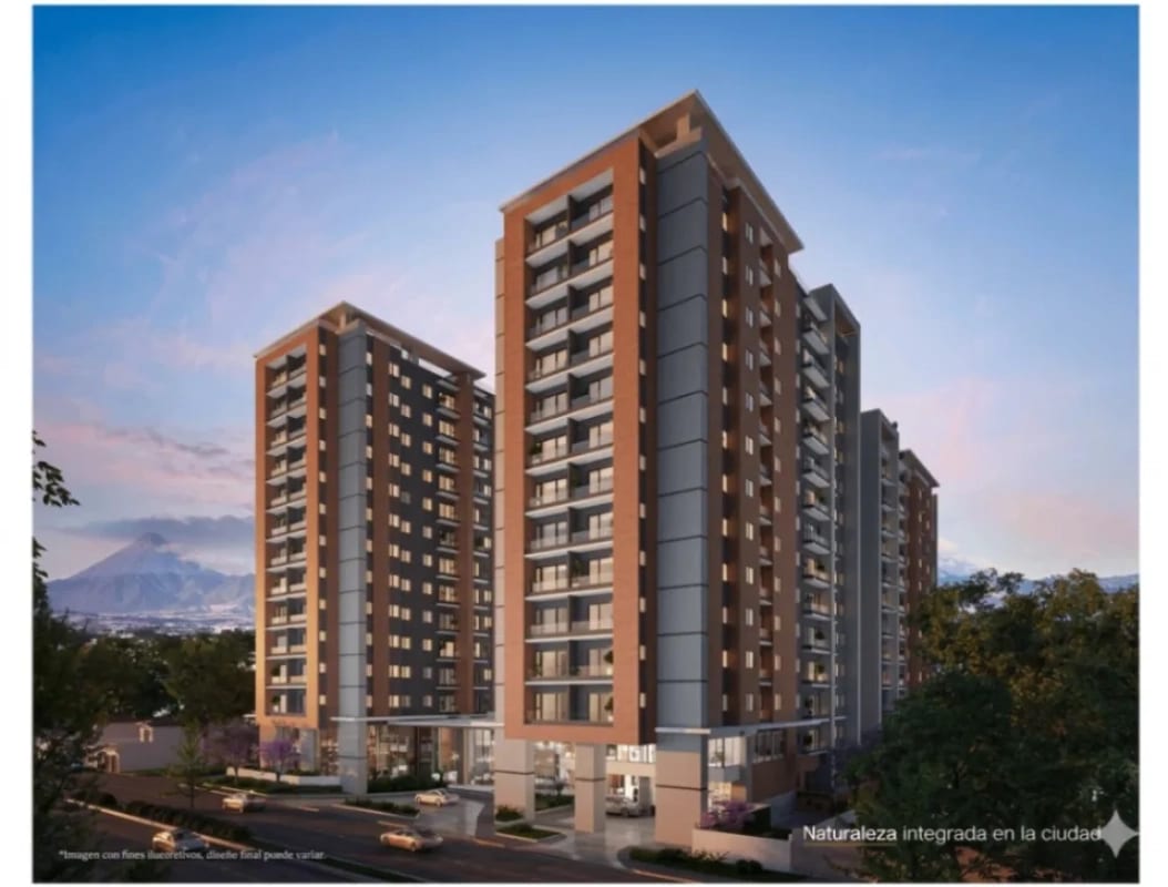 Vendo apartamento en edificio Essenza, zona 13 — Apartamento en Venta en Zona 13, Guatemala, Ciudad — foto 1 de 12