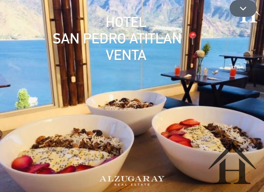 HOTEL CON TERRAZA SAN PEDRO ATITLAN — Casa vacacional en Venta en San Pedro La Laguna, Sololá — foto 1 de 11