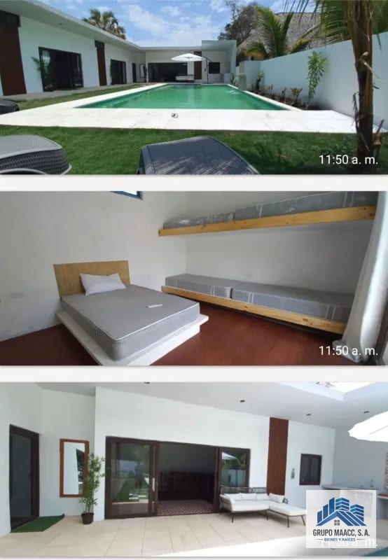 VENTA  HERMOSA CASA NUEVA EN GARITON MONTERRICO — Casa vacacional en Venta en Monterrico, Santa Rosa — foto 9 de 11
