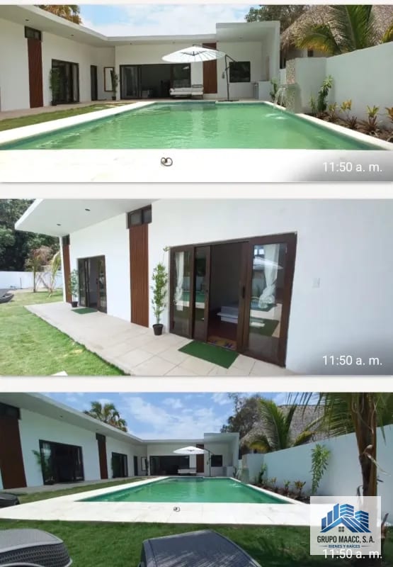 VENTA  HERMOSA CASA NUEVA EN GARITON MONTERRICO — Casa vacacional en Venta en Monterrico, Santa Rosa — foto 8 de 11