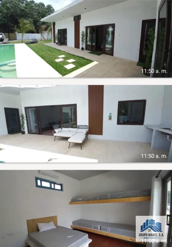 VENTA  HERMOSA CASA NUEVA EN GARITON MONTERRICO — Casa vacacional en Venta en Monterrico, Santa Rosa — foto 3 de 11