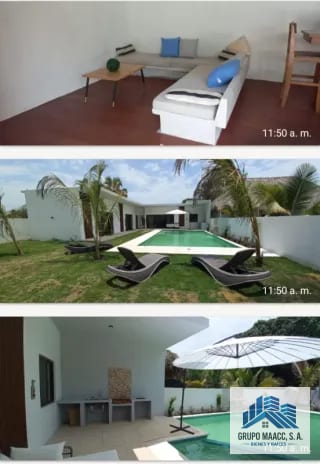 VENTA  HERMOSA CASA NUEVA EN GARITON MONTERRICO — Casa vacacional en Venta en Monterrico, Santa Rosa — miniatura 2 de 11