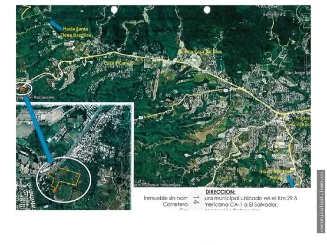 Km 29.5 sobre carretera a El Salvador Terreno en venta — Terreno en Venta en Carretera a El Salvador, Guatemala, Ciudad — foto 2 de 17